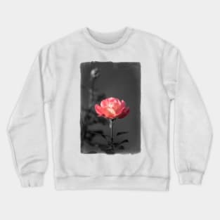 Delicate Rose Crewneck Sweatshirt